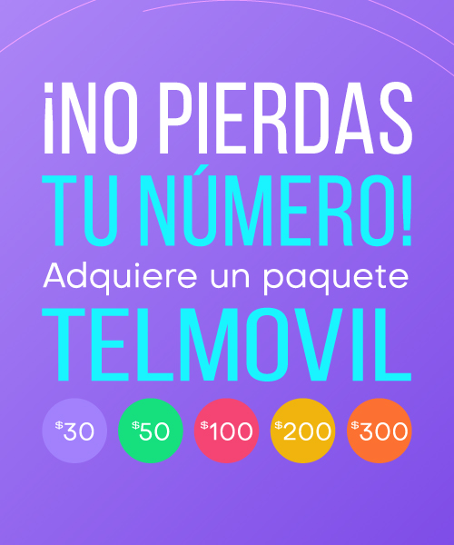 Recarga uno de nuestros paquetes